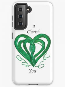 Elevate your Samsung protection game with the 'My Green Heart' Case by CallaCoralia. Embrace inner love while keeping your device safe and stylish. Shop now for a touch of artistic flair and reliable safeguarding!